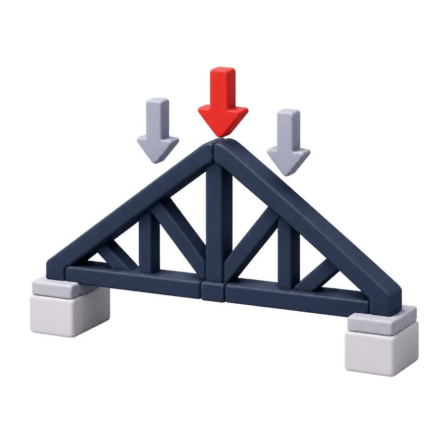 Illustration zum Vorteil: Tragwerk vom Meister.